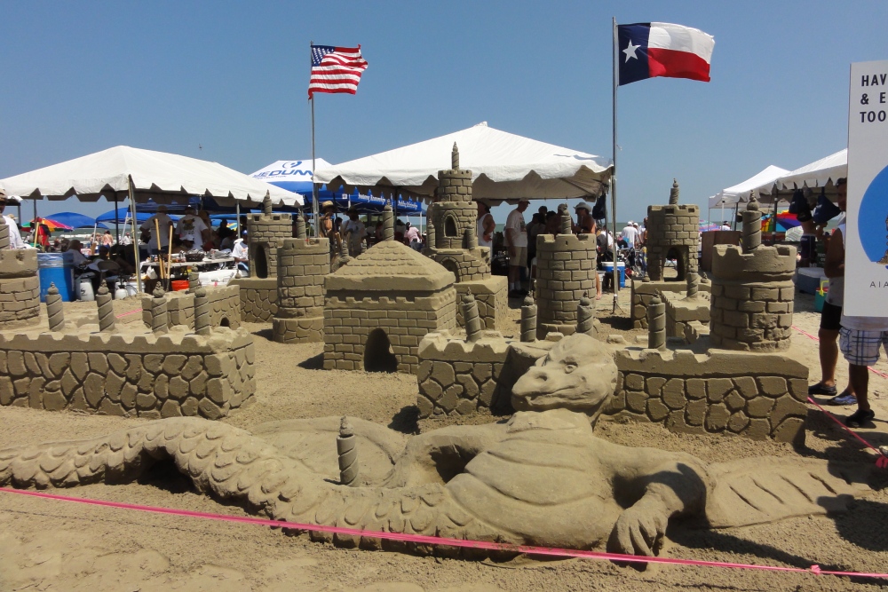 Houston Area Architects Vie for Golden Bucket at AIA Sandcastle Competition | Galveston, Texas, USA