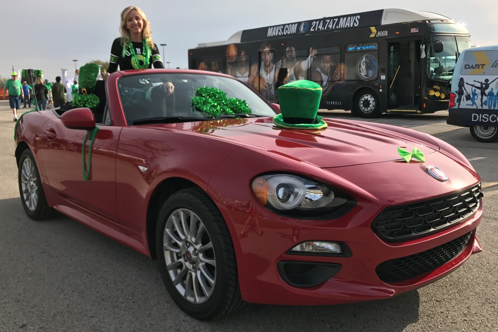 Sherri Tilley in 2018 Fiat Spider